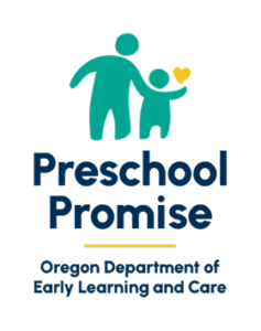 Preschool Promise logo, Oregon Department of Early Learning and Care